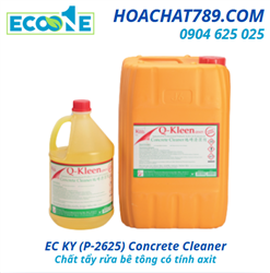EC KY (P-2625) Concrete Cleaner Chất tẩy rửa bê tông có tính axit, khả năng làm sạch cao